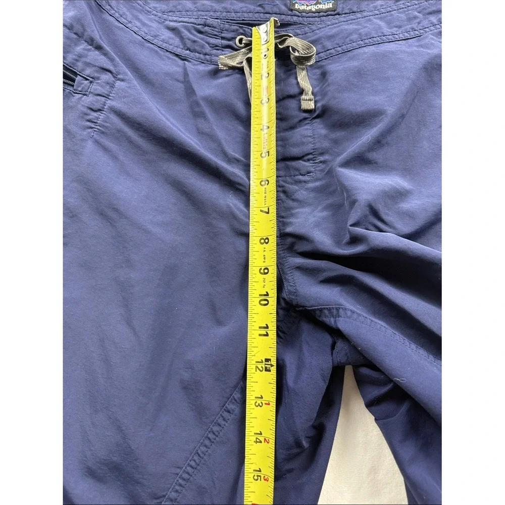 Patagonia Board Shorts Men's Blue Solid Swim Trunks